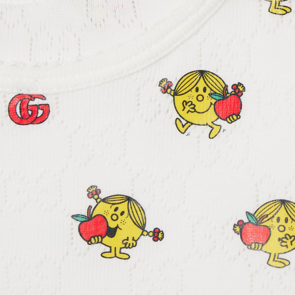 Children's printed GG cotton T-shirt