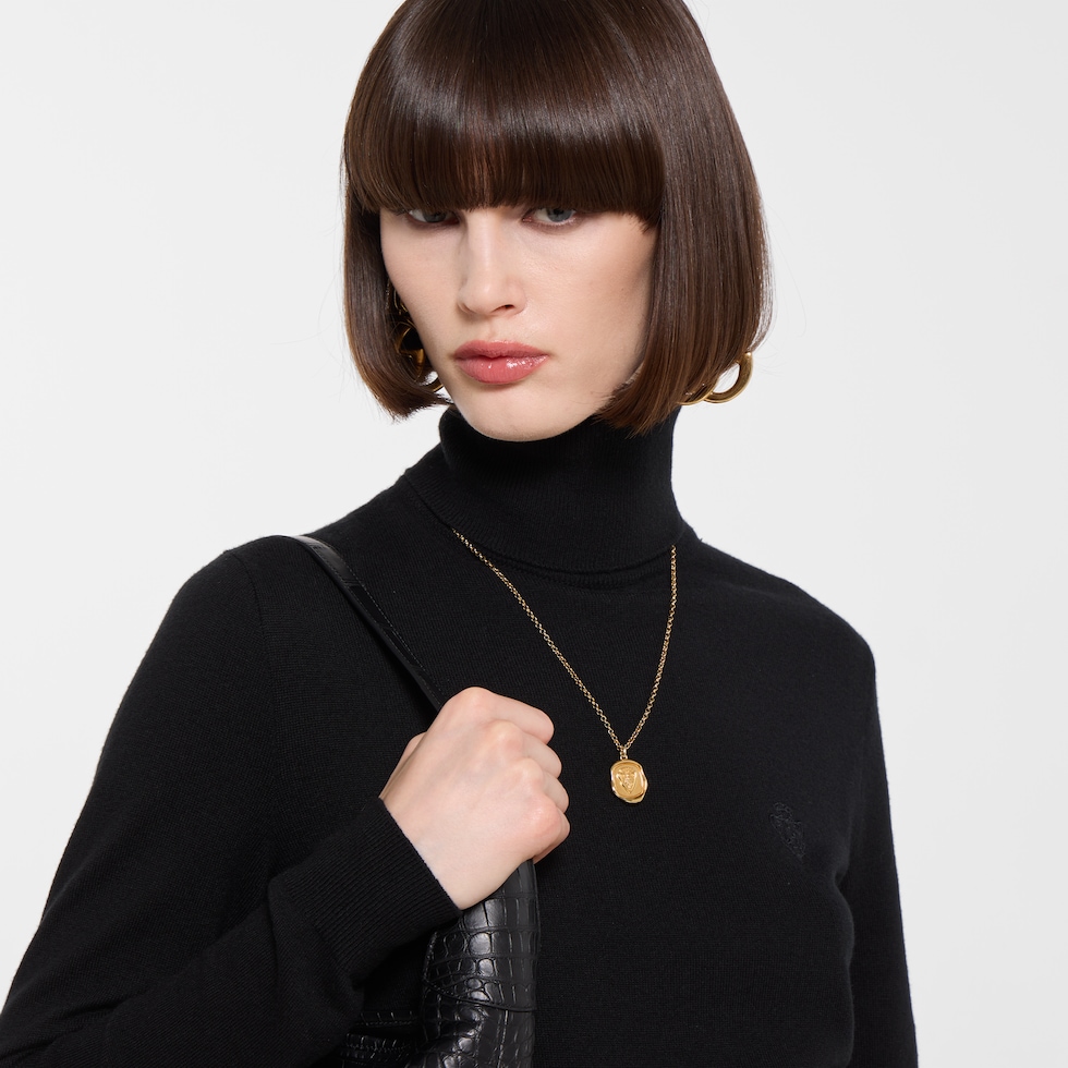 Collier avec pendentif Gucci Crest