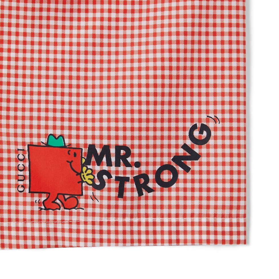 Children's printed nylon swim shorts