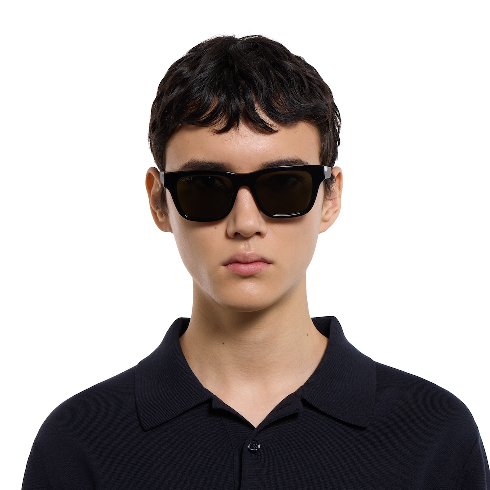 Square frame sunglasses