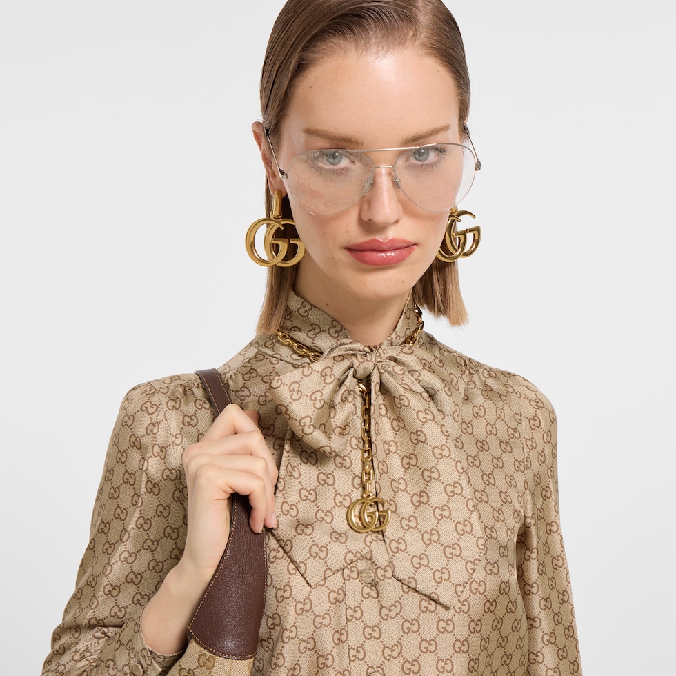 Collier chaîne avec pendentif GG Marmont