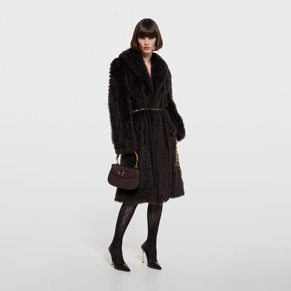 حقيبة Gucci Bamboo 1947 صغيرة