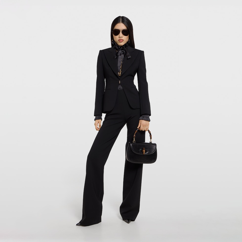 حقيبة Gucci Bamboo 1947 متوسطة الحجم