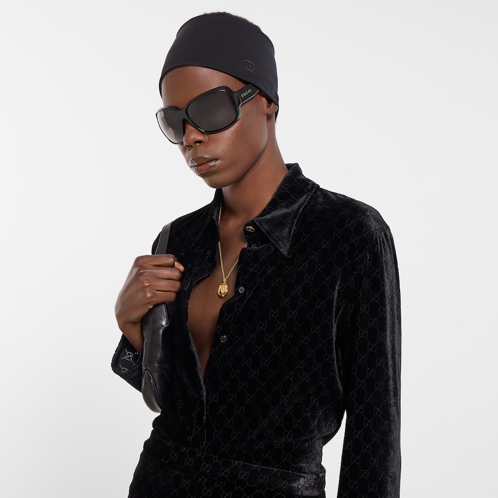 GG 스트레치 데보레 벨벳 셔츠