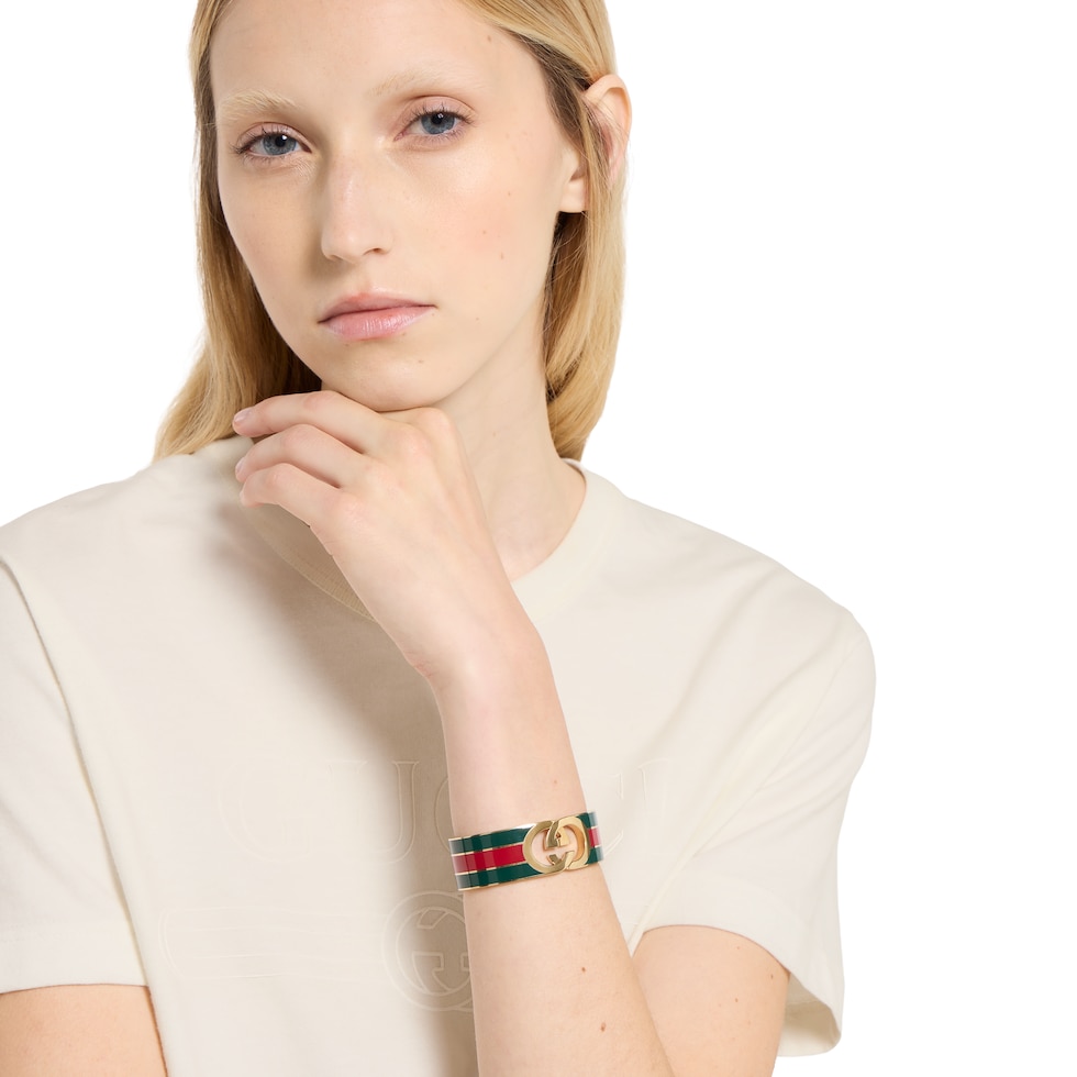 Gucci Interlocking bangle bracelet