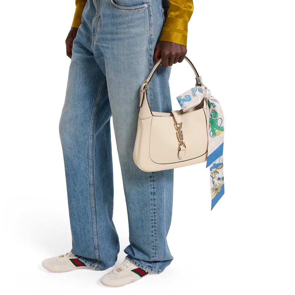 프린트 실크 리본