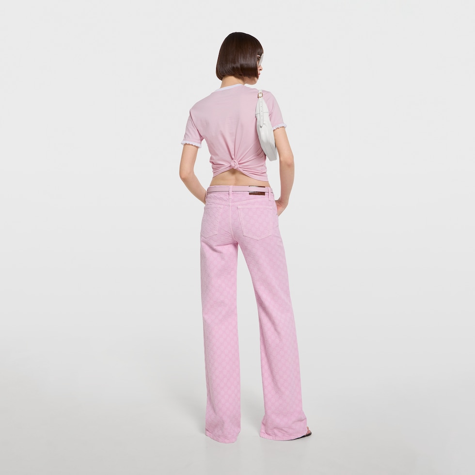 Cotton jersey T-shirt with print