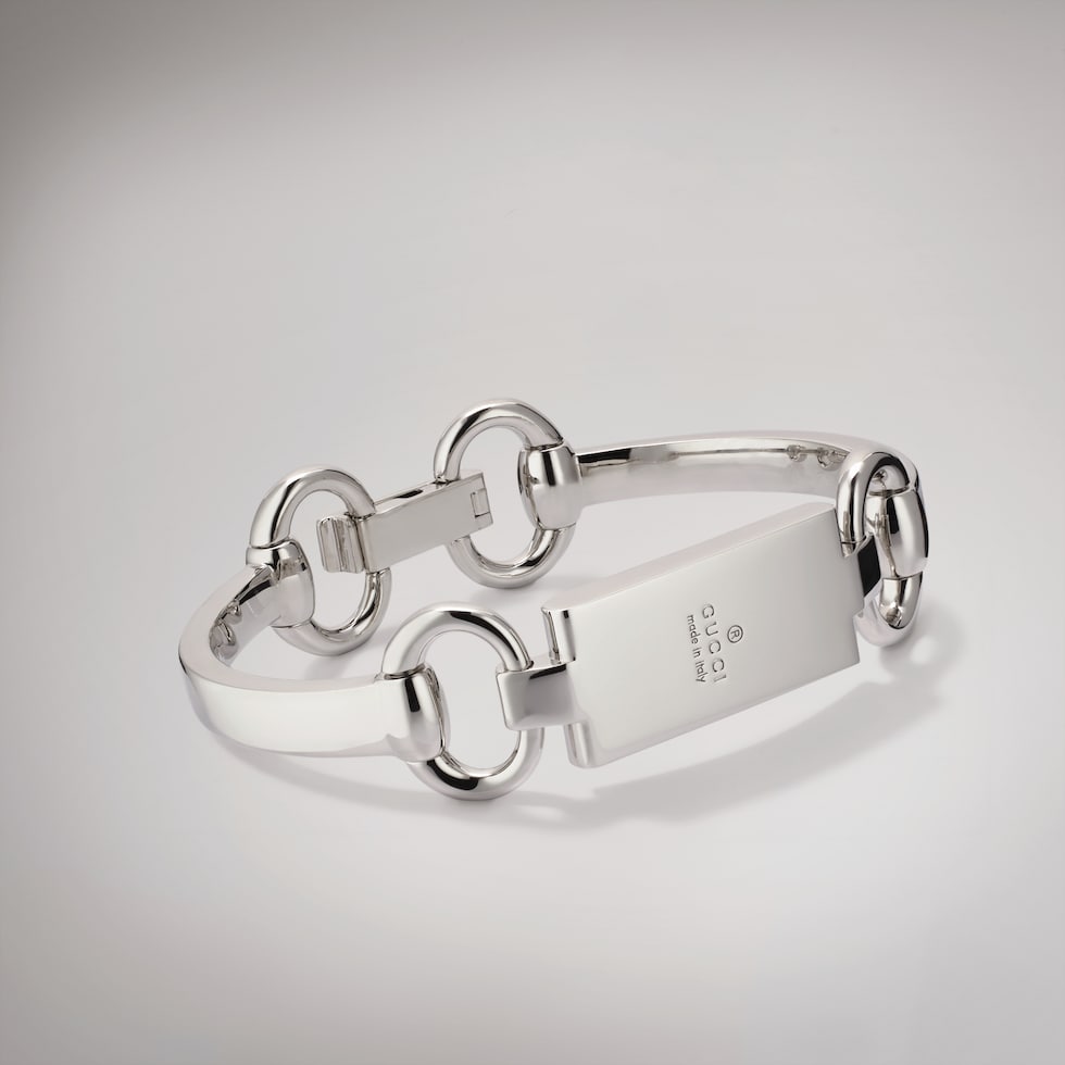 Brazalete con motivo Horsebit