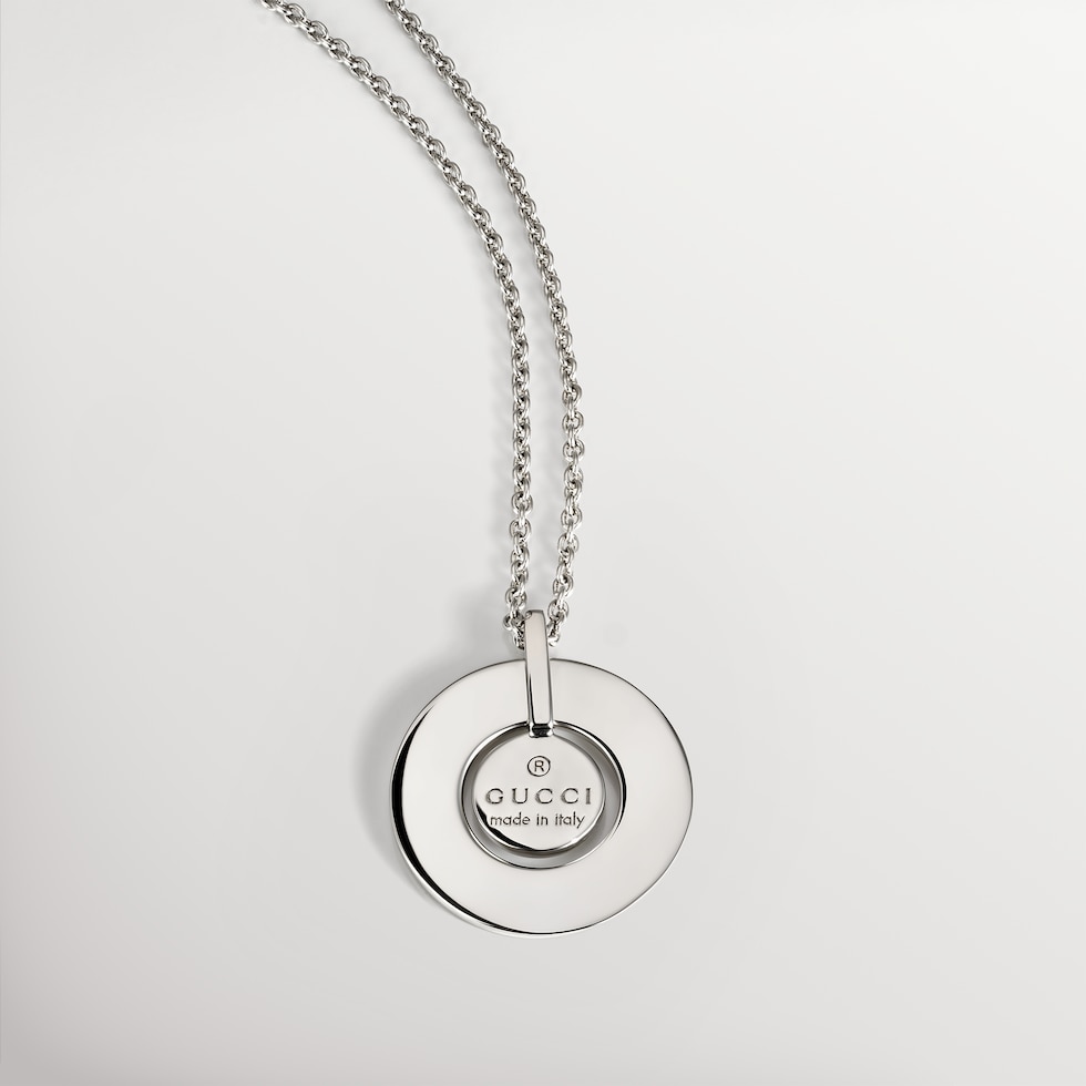 Collar con colgante Gucci Trademark