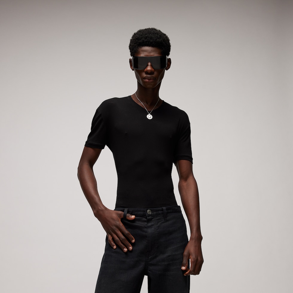 Stretch jersey T-shirt