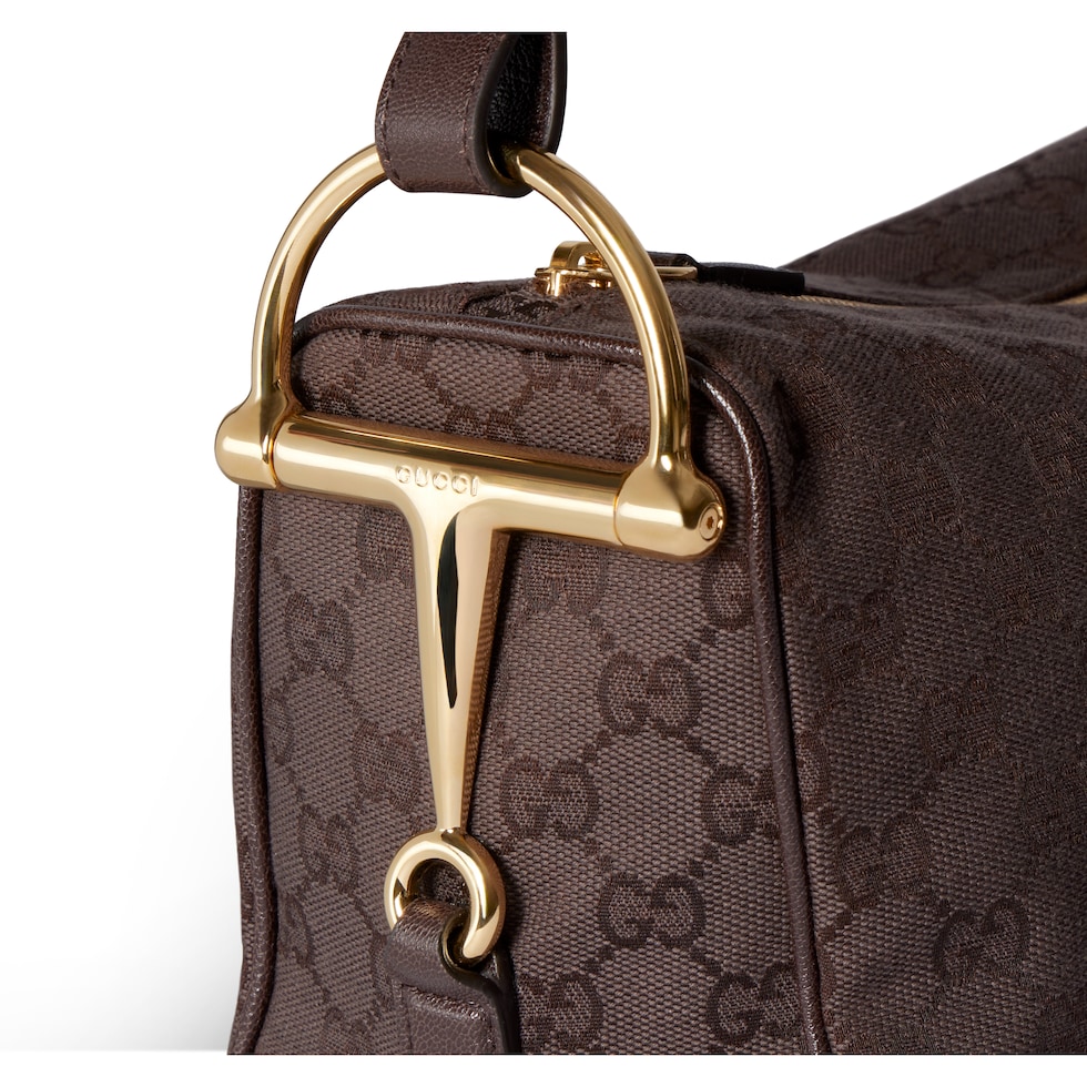 Borsa a spalla Gucci Half Horsebit misura media