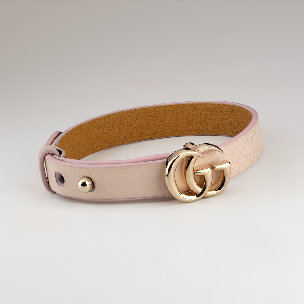 Pulsera de Piel con Doble G