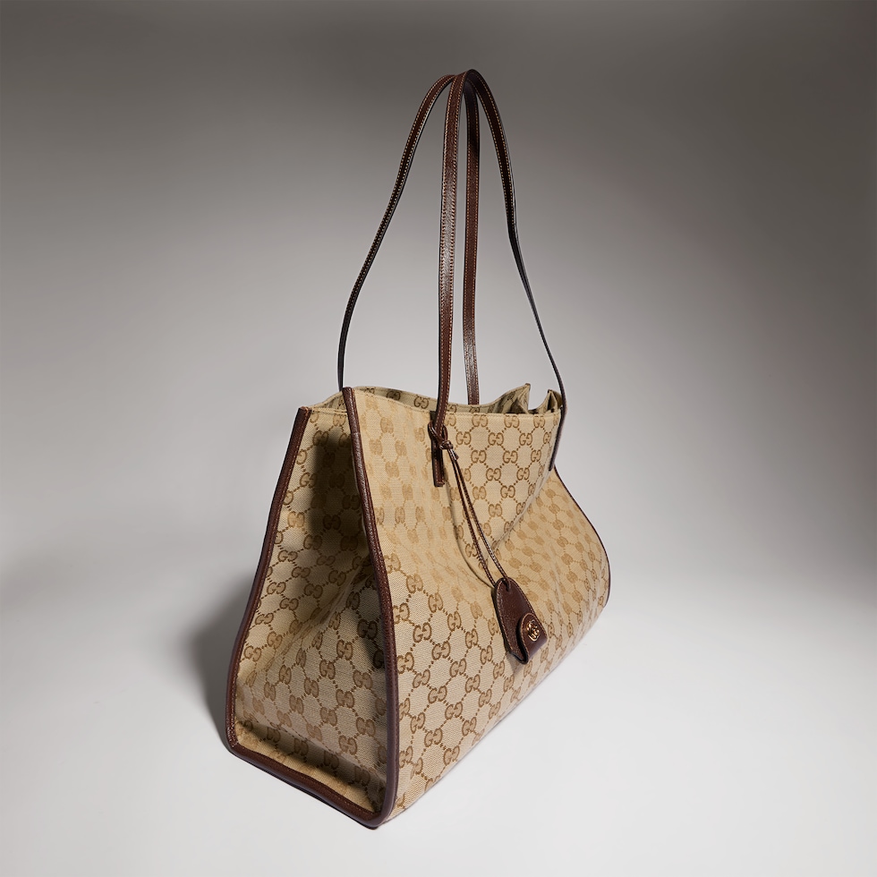 Large tote bag with charm