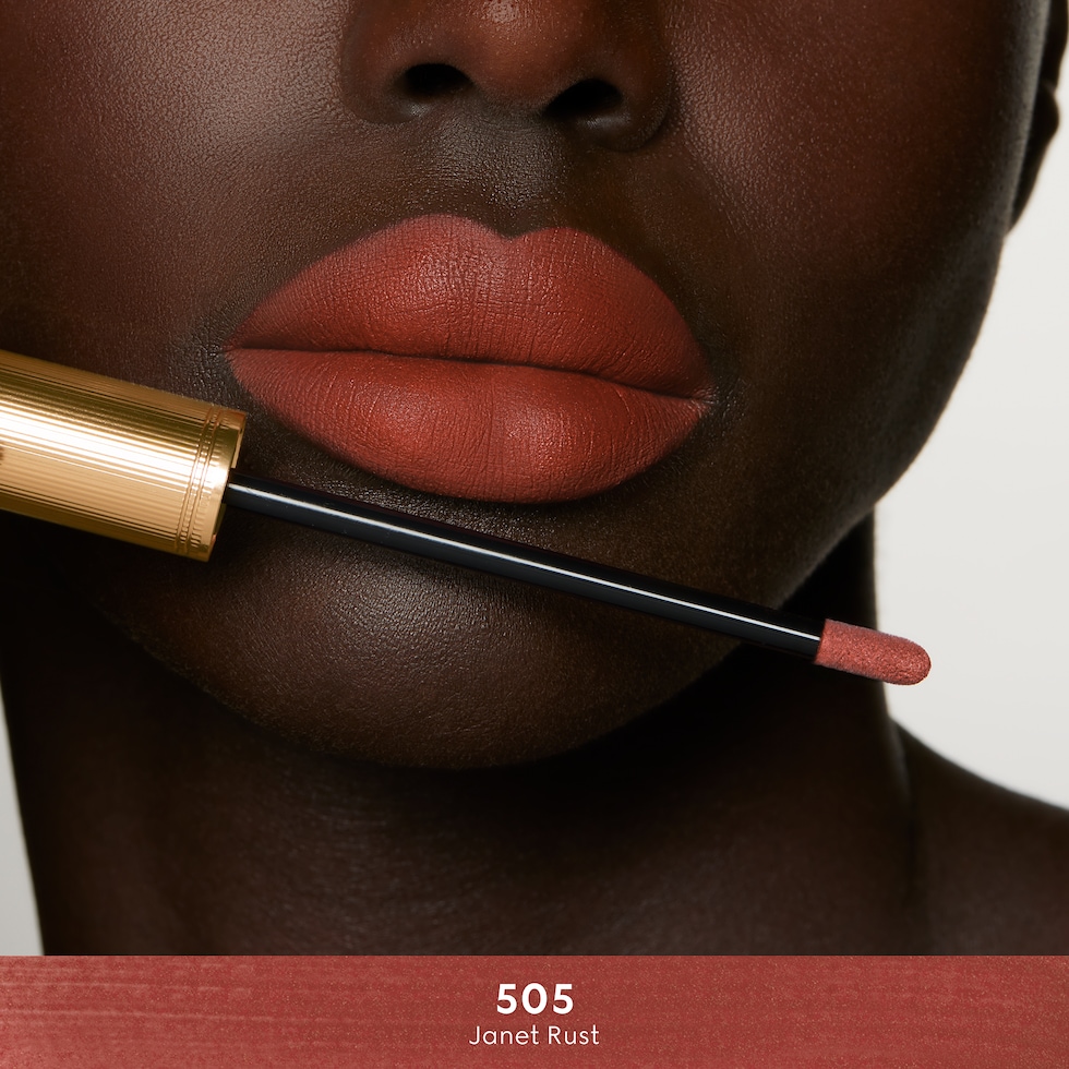 505​ Janet ​Rust, Rouge à Lèvres Liquide Mat Lipstick