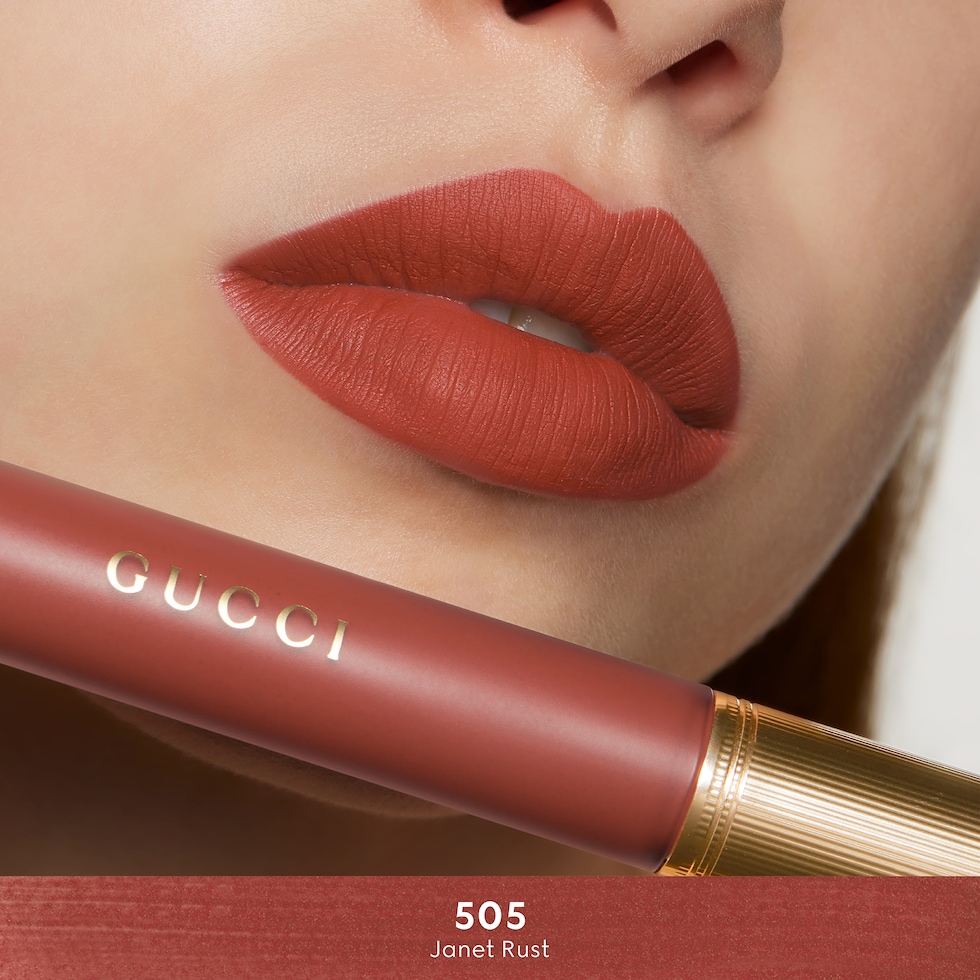 505​ Janet ​Rust, Rouge à Lèvres Liquide Mat Lipstick