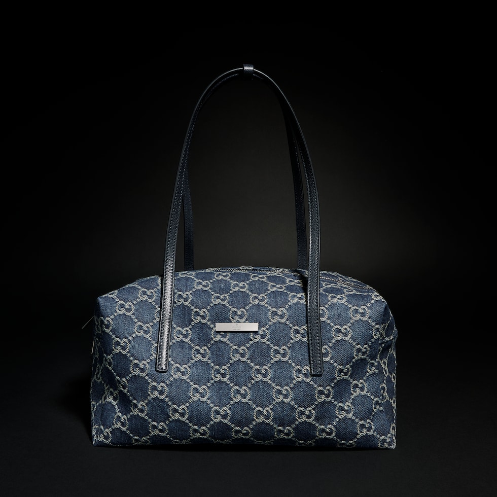 グッチ プラーク ミディアム ボストンバッグ