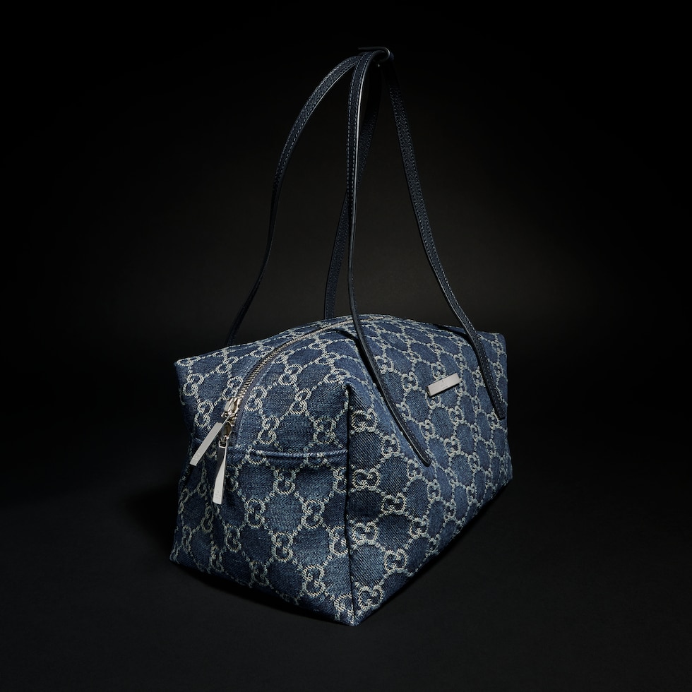 グッチ プラーク ミディアム ボストンバッグ