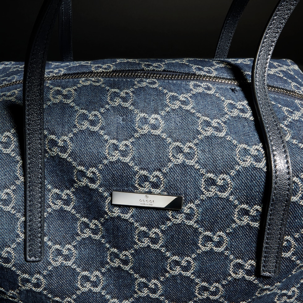 グッチ プラーク ミディアム ボストンバッグ