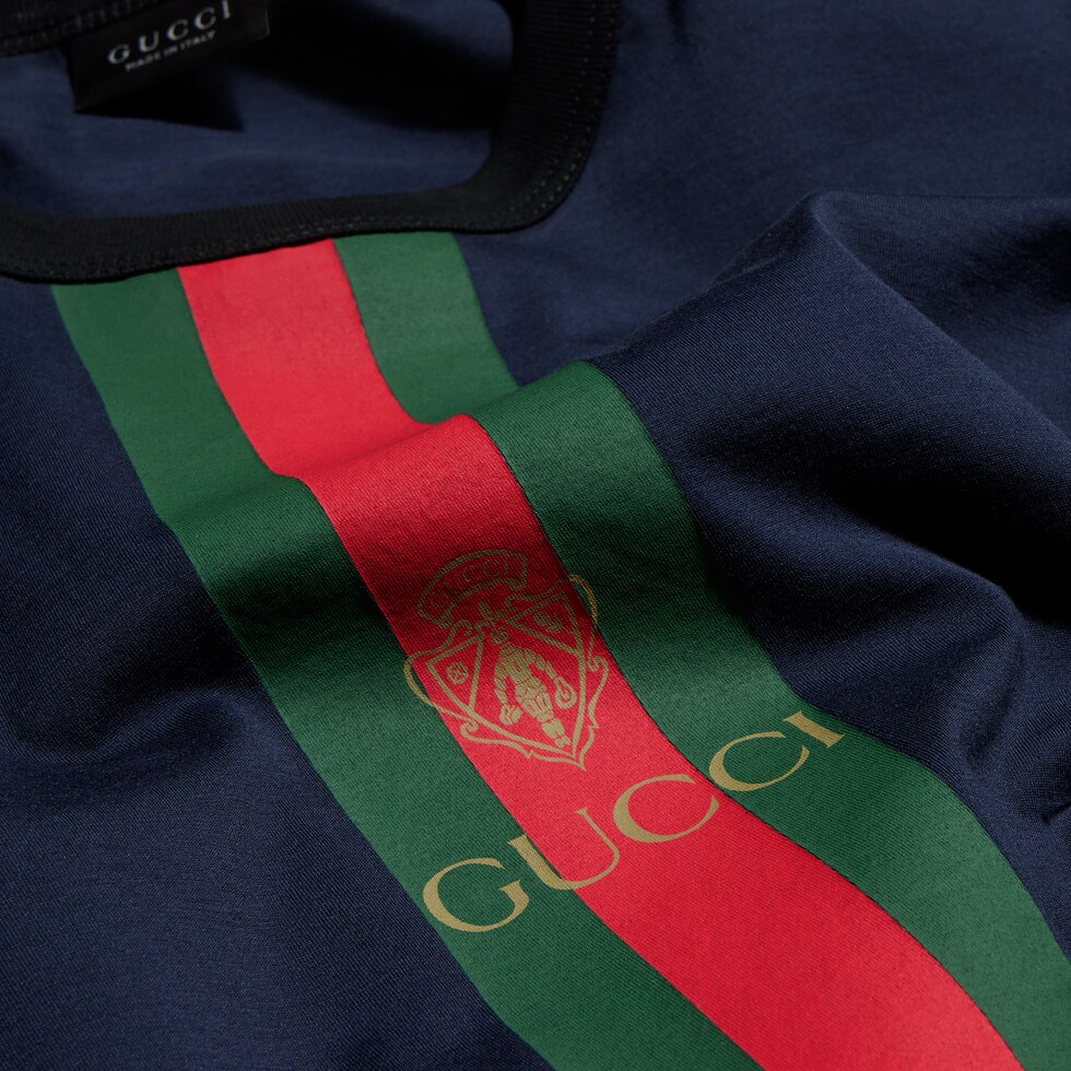 เสื้อยืด Cotton jersey T-shirt with print