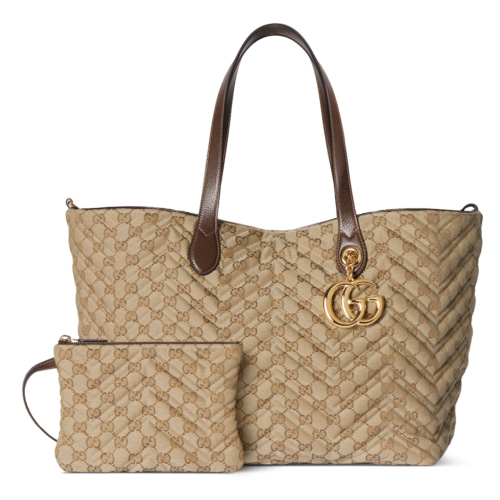 Cabas GG Marmont matelassé grande taille