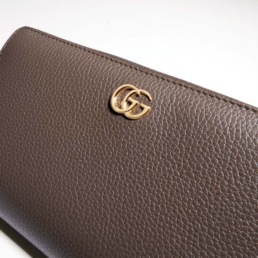 [GG 마몽] 바이컬러 지퍼 지갑