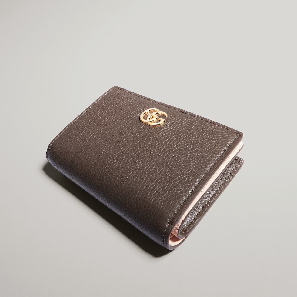 ダブルG バイカラー スモールウォレット