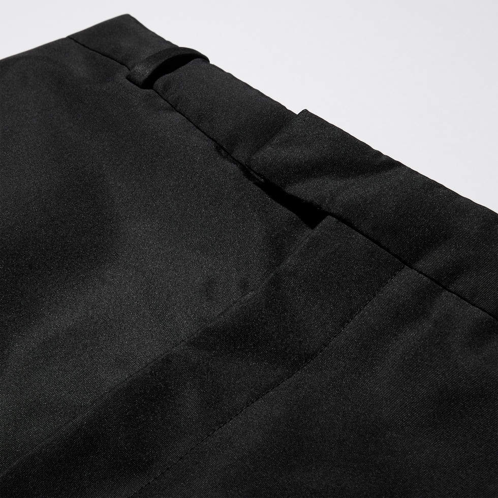 Fine silk faille skirt