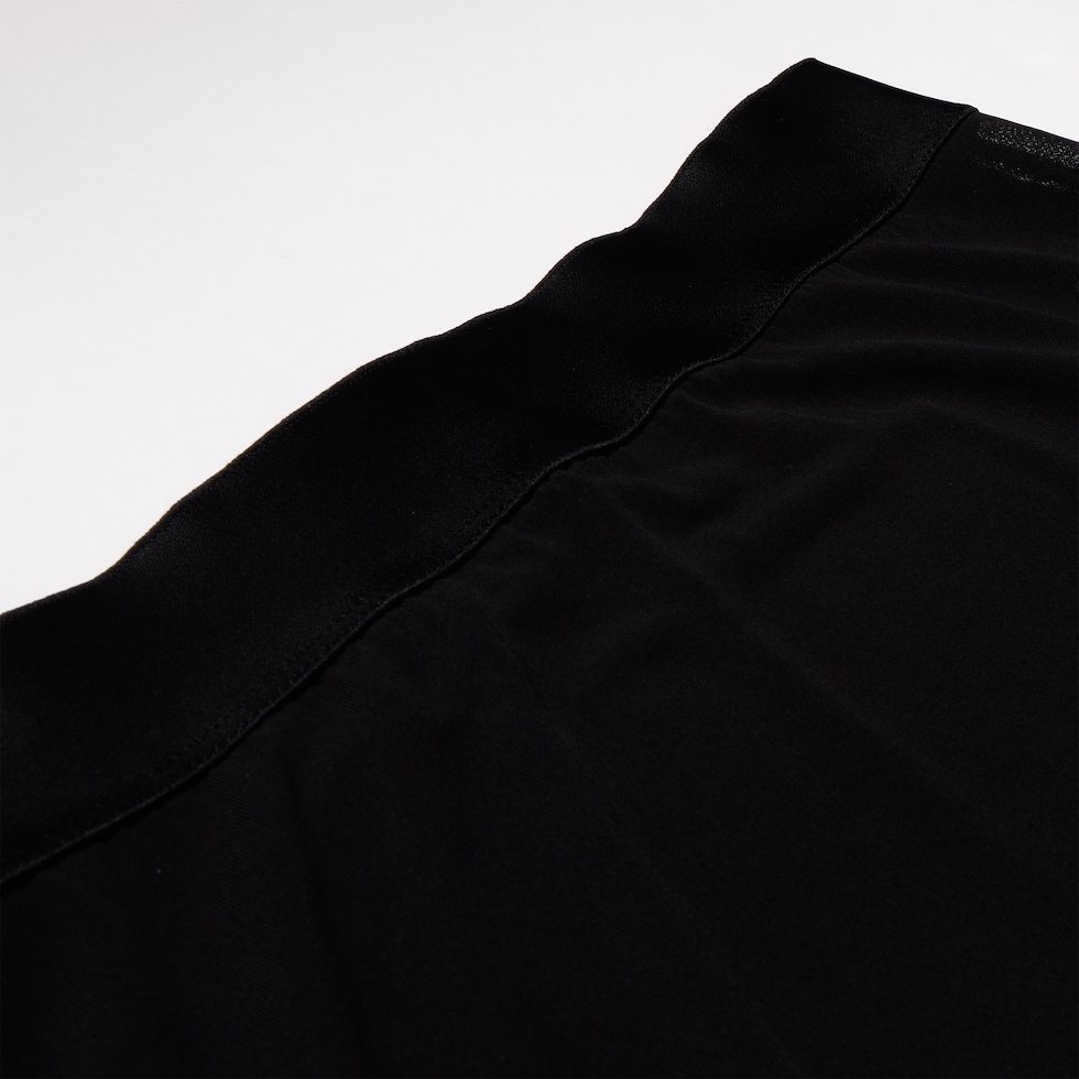Viscose crêpe jersey long skirt