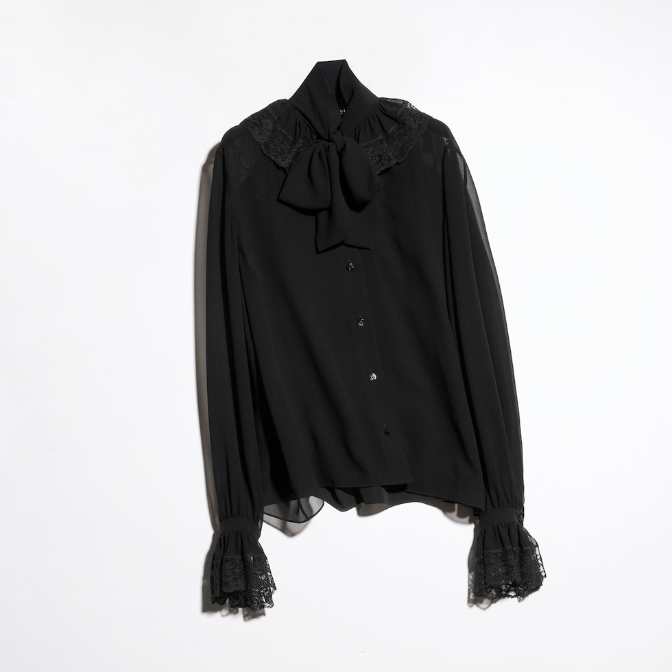 Light silk georgette shirt