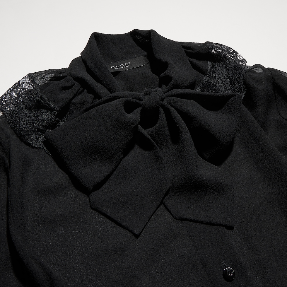 Light silk georgette shirt