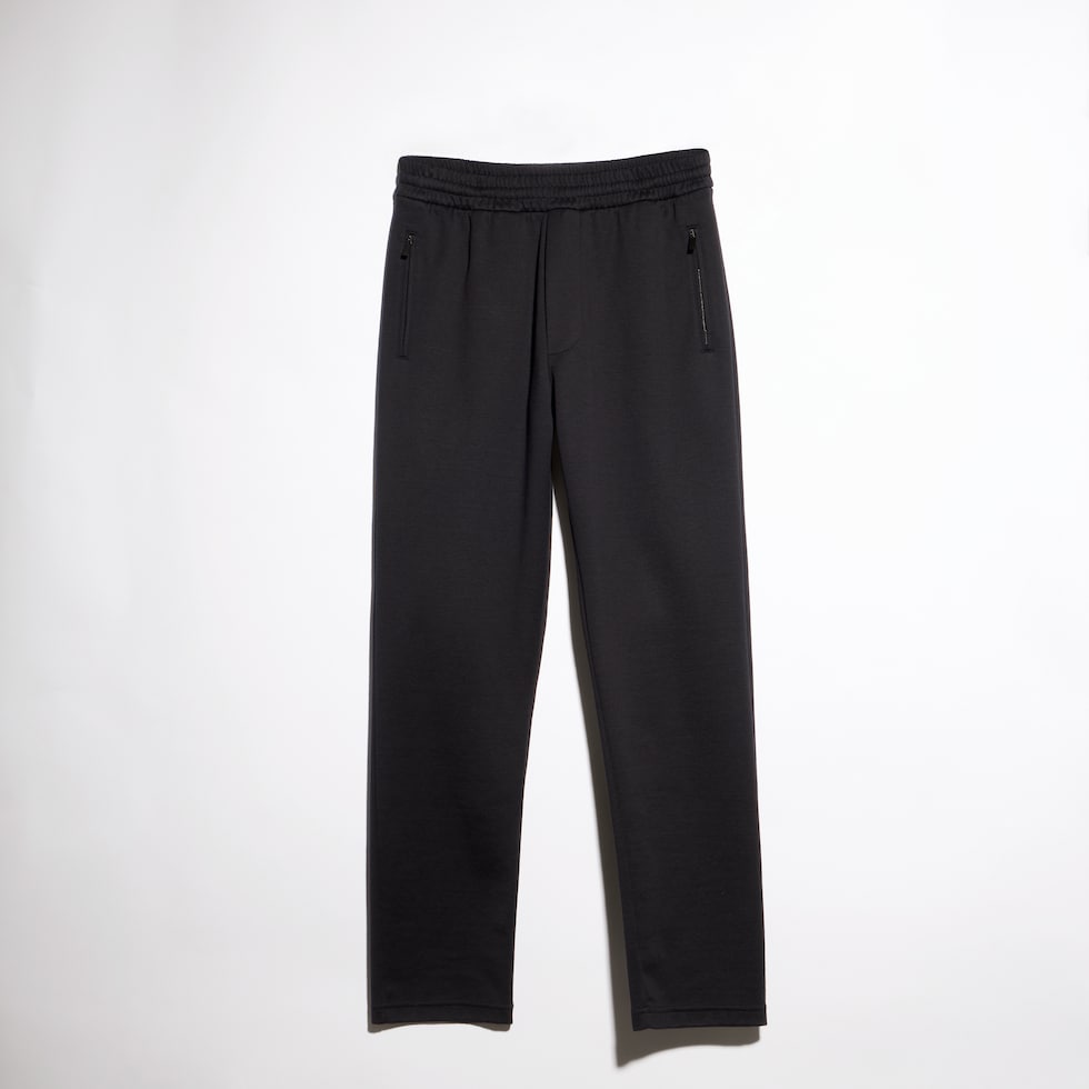 실크 코튼 저지 스포츠웨어 팬츠