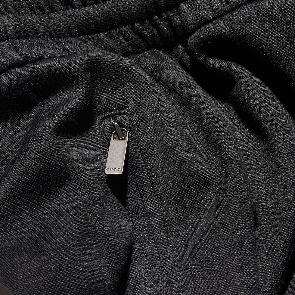 실크 코튼 저지 스포츠웨어 팬츠