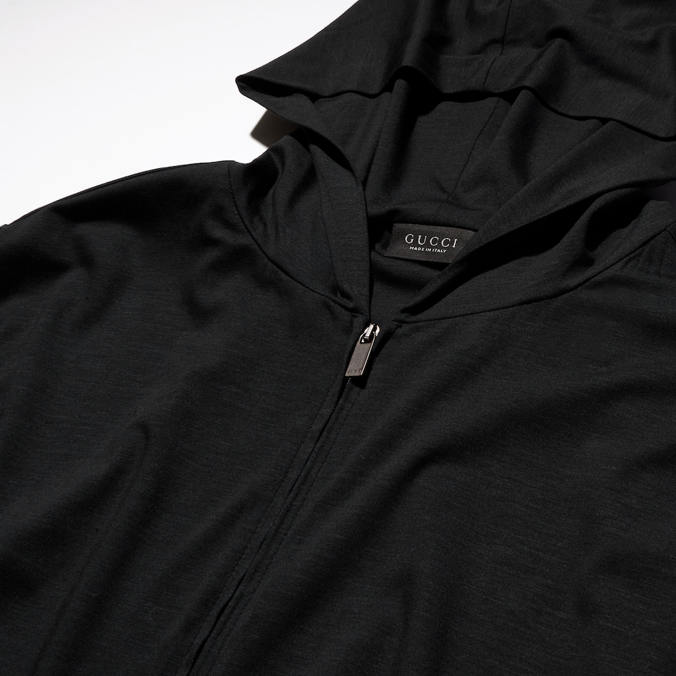 Soft rayon jersey zip jacket