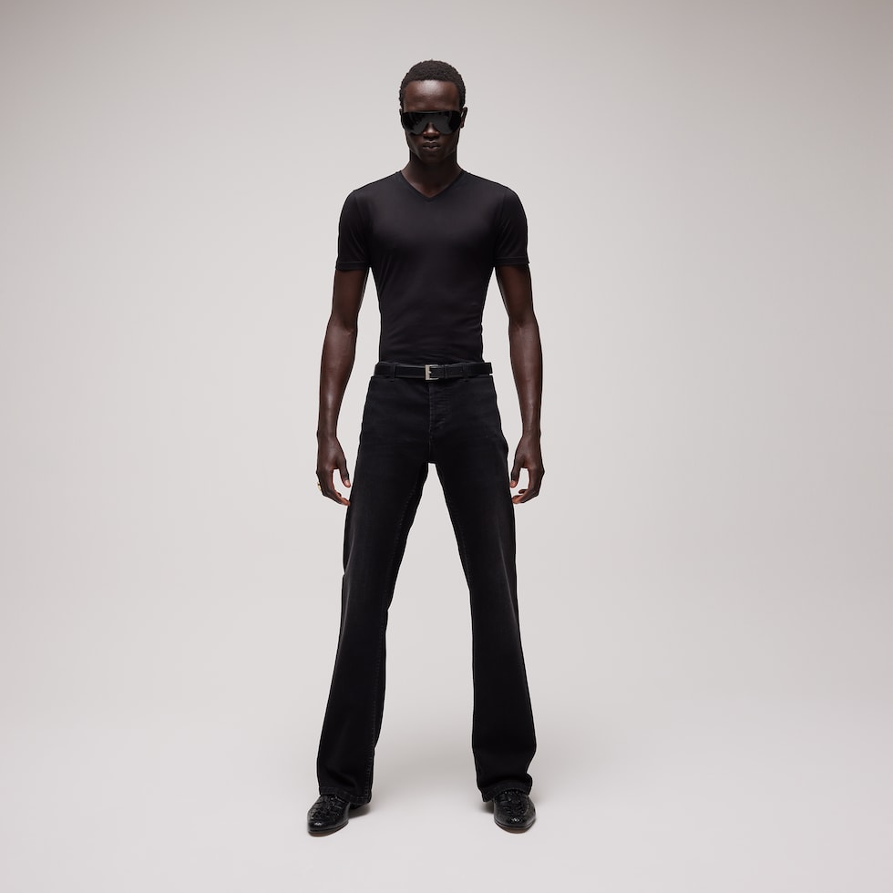 Gürtel mit quadratischer Schnalle