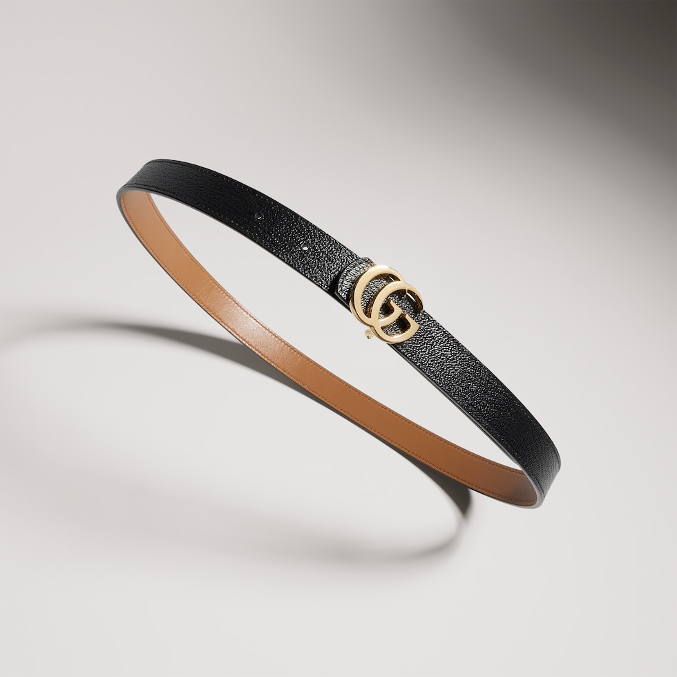 Reversible GG Marmont thin belt