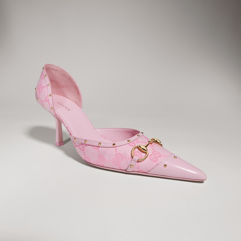 여성 스터드 홀스빗 펌프스