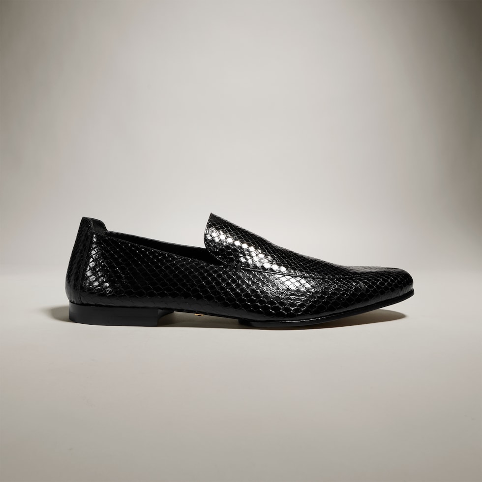 Men's Giovanni python loafer