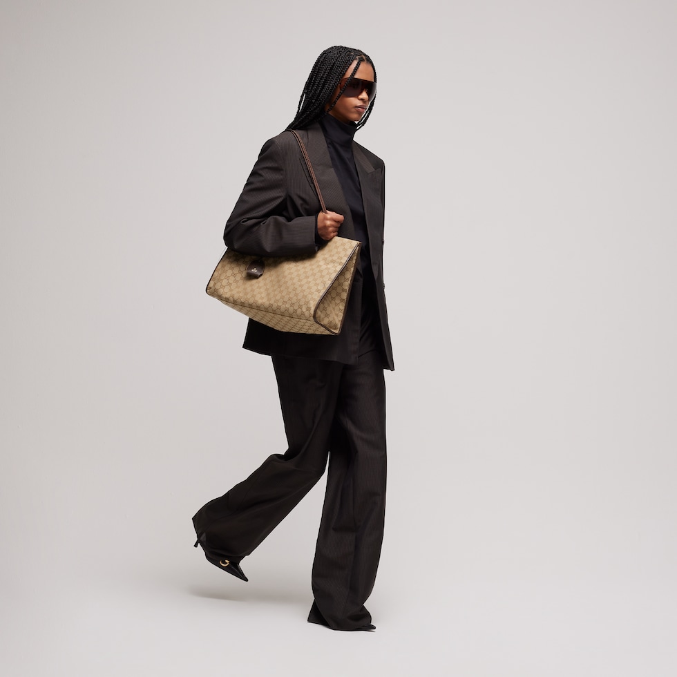 Large tote bag with charm