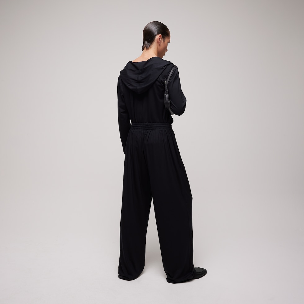 Giacca con cerniera in morbido jersey di rayon