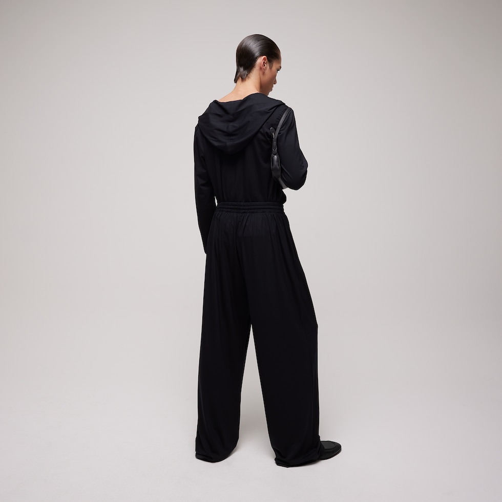 Pantalone sportivo in jersey di rayon morbido