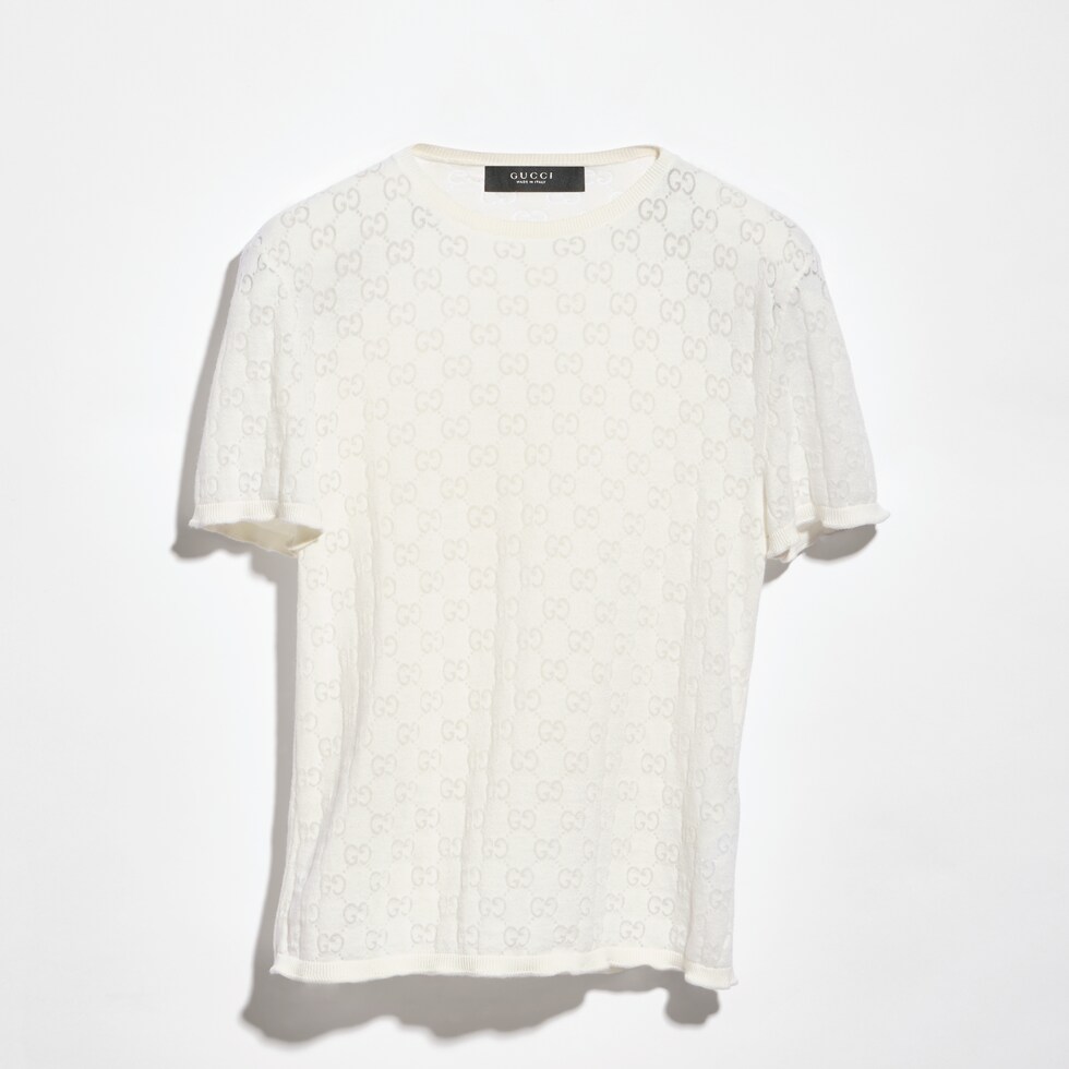 GG cotton devoré T-shirt