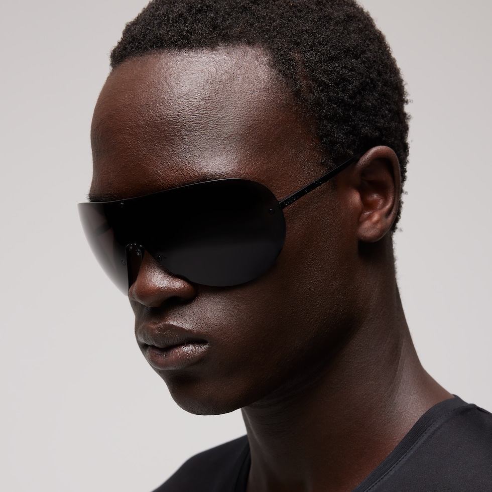 Lunettes de soleil à monture masque