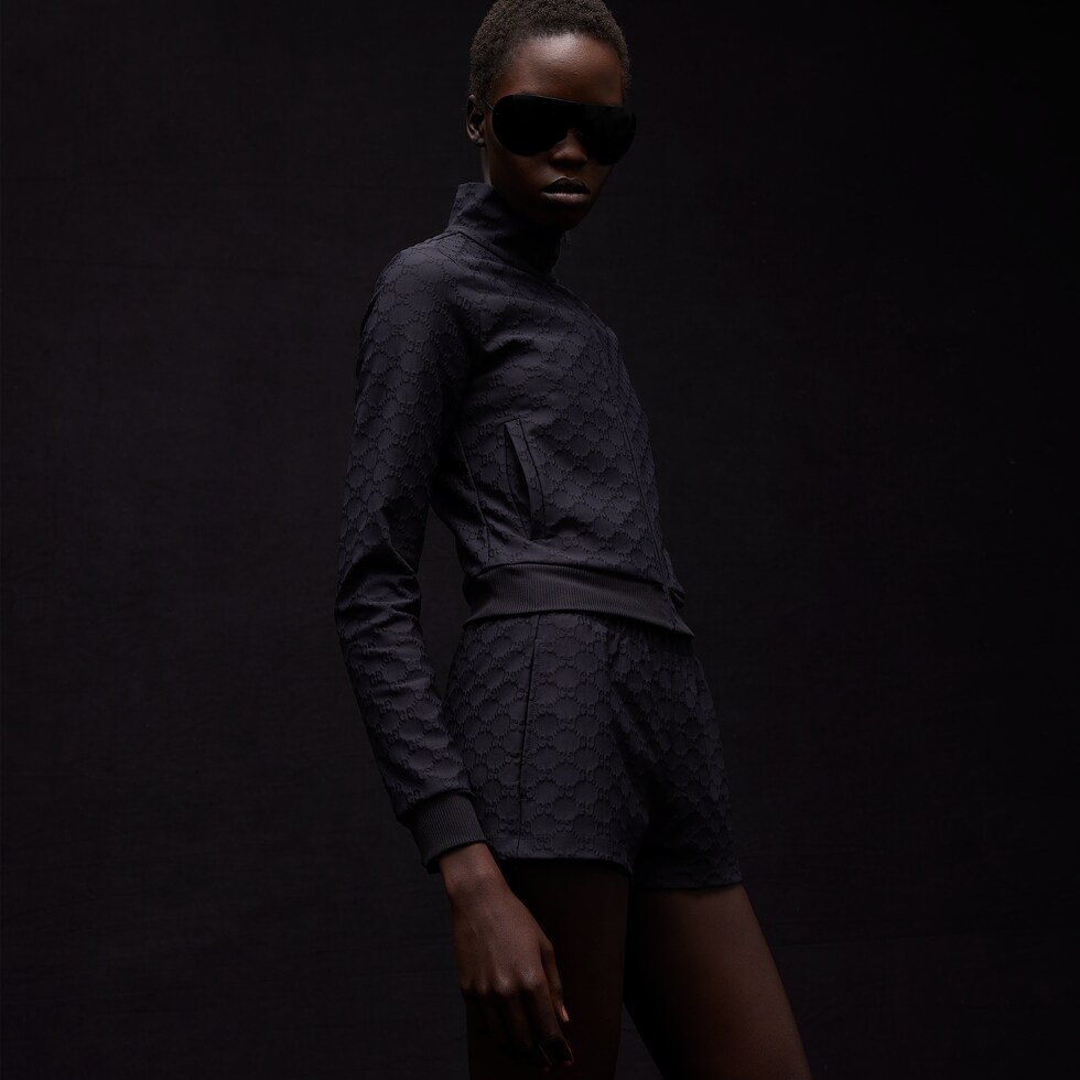 GG jersey jacquard shorts