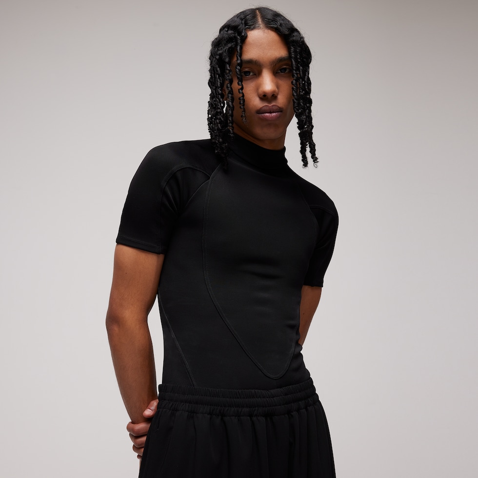 Camiseta de punto de densidad media