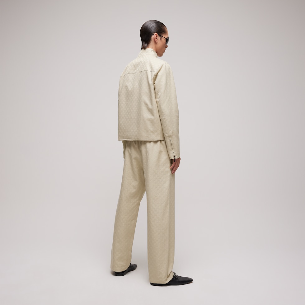 Pantalone in cotone GG