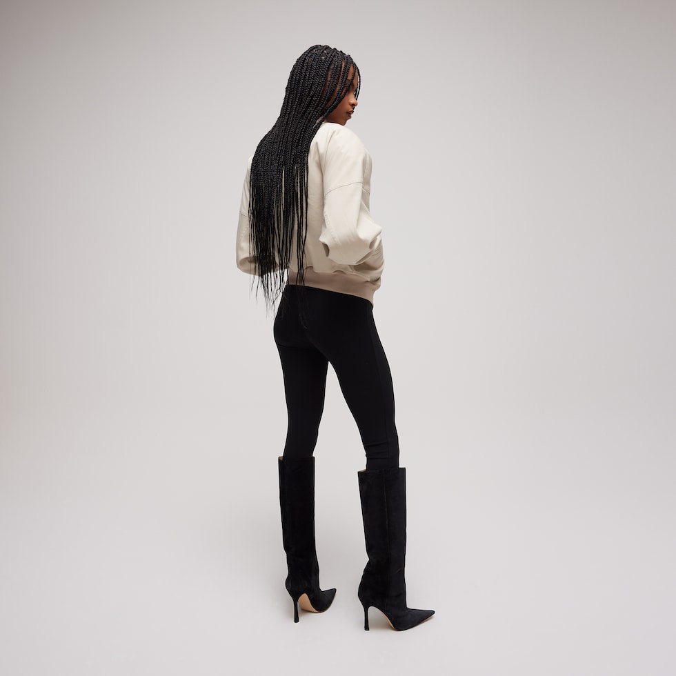 Pantalón de punto de crepé