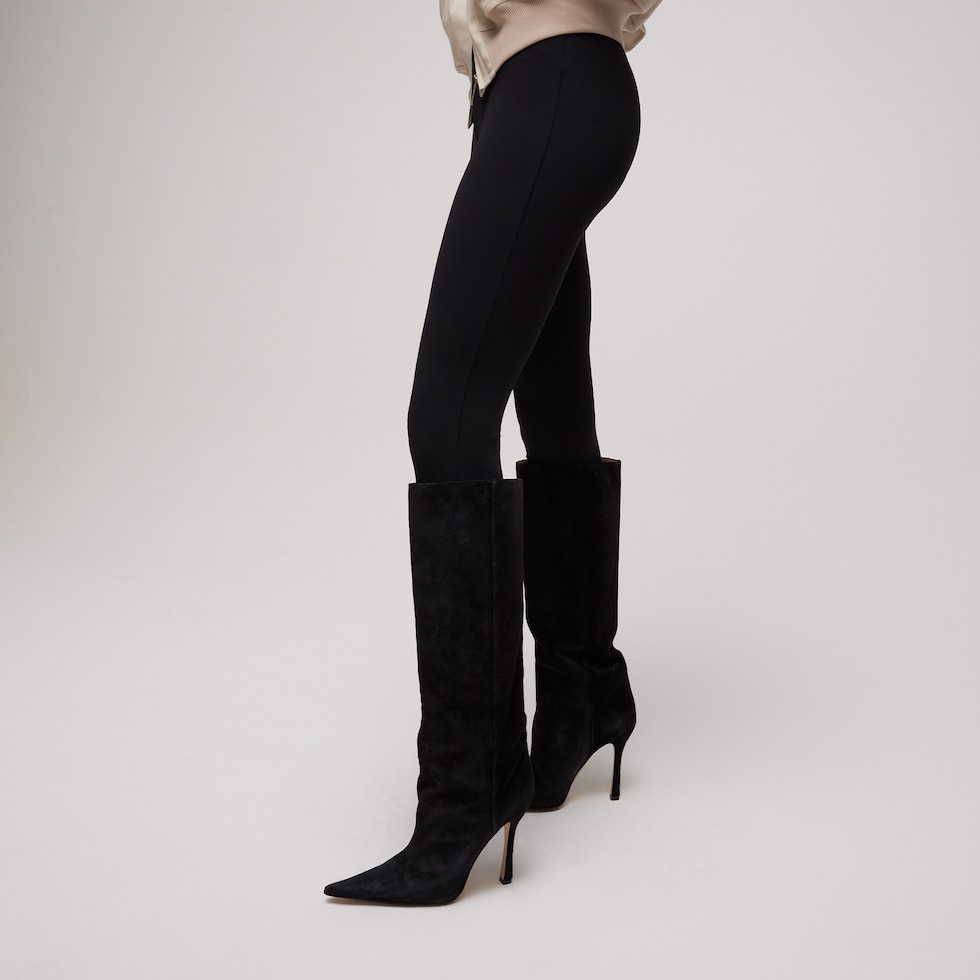Pantalón de punto de crepé