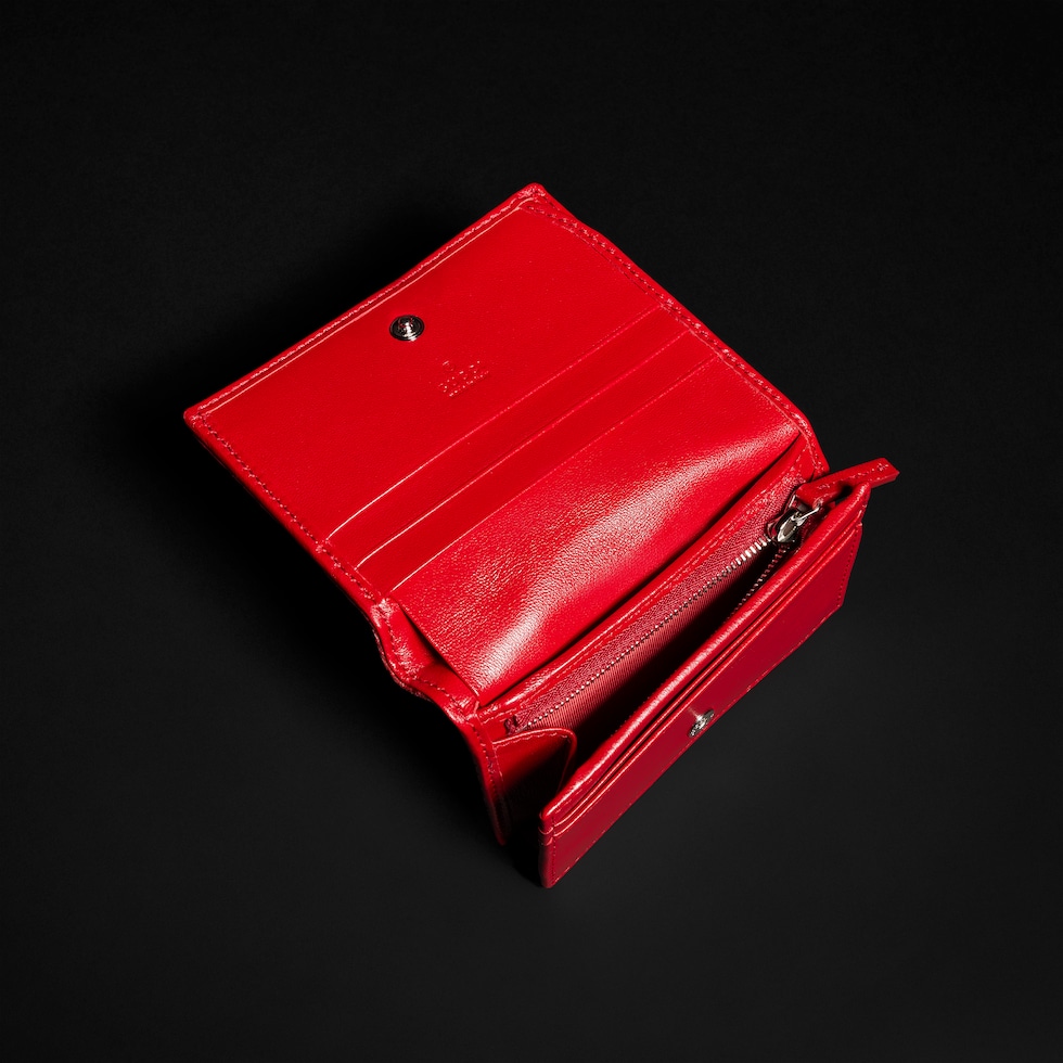 GG Marmont python small wallet