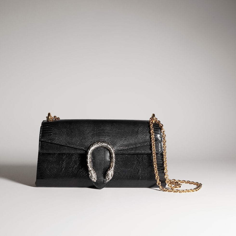 Dionysus lizard medium shoulder bag