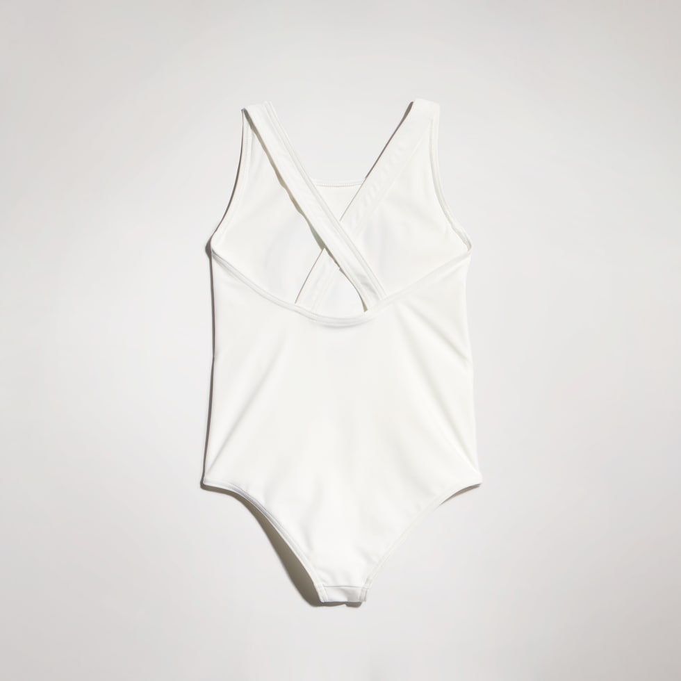 Children's jersey swimsuit with print